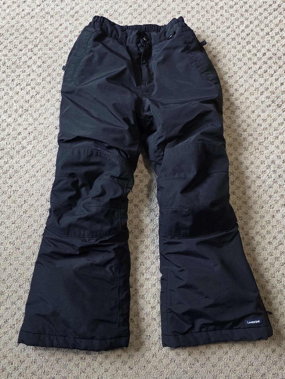 Lands' End Kids Squall Waterproof Insulated Iron Knee Snow Pants